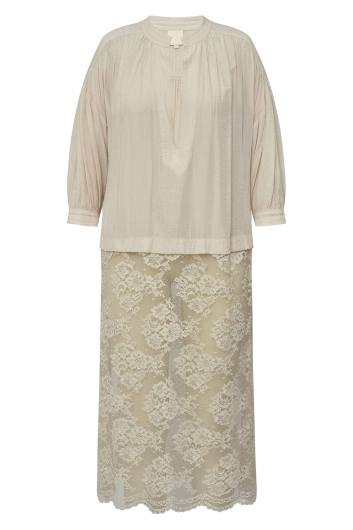 Gossia - Katjego Dress - Creme Kjoler