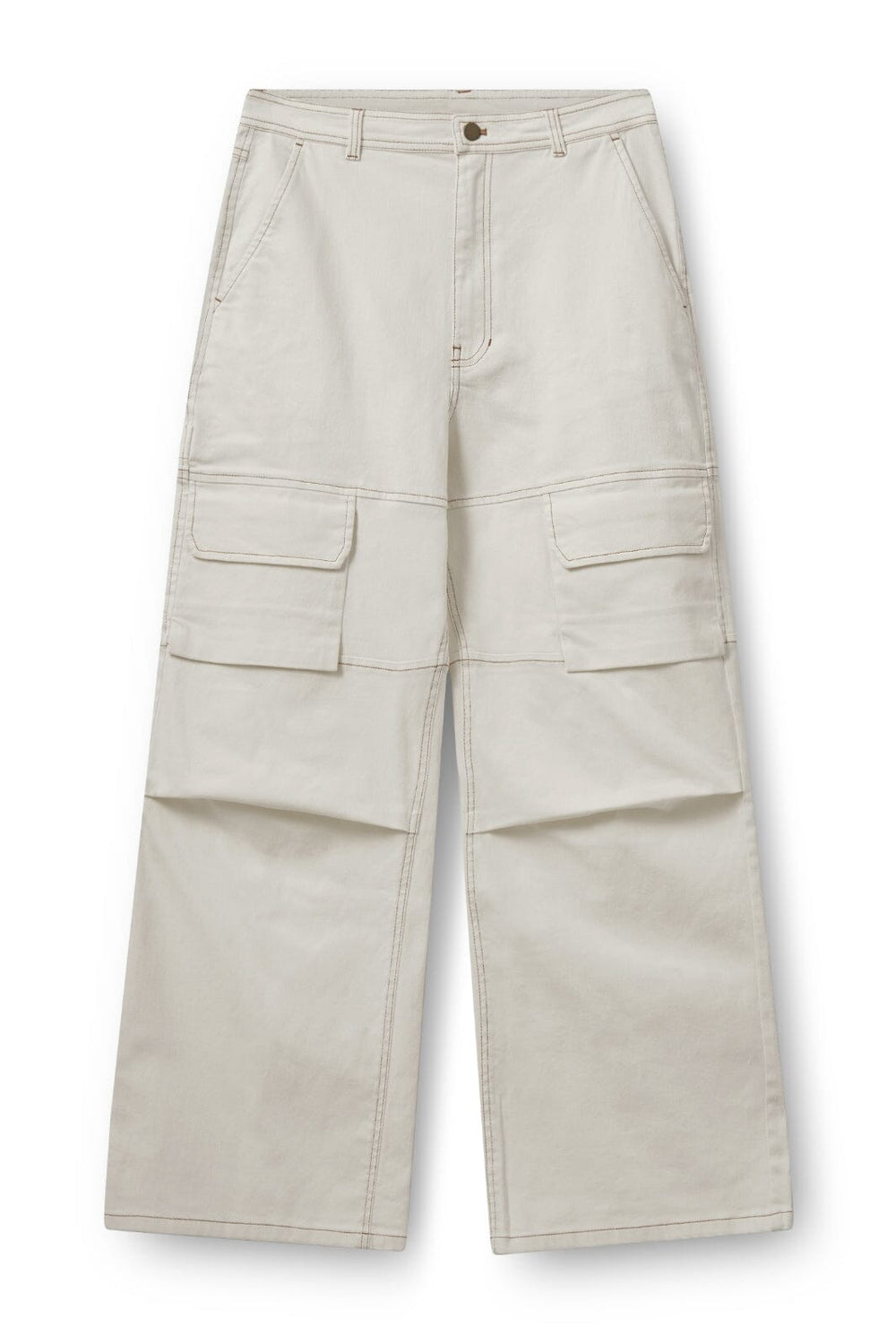 H2O Fagerholt - Classic Box Jeans - 1003 Cream White Bukser 