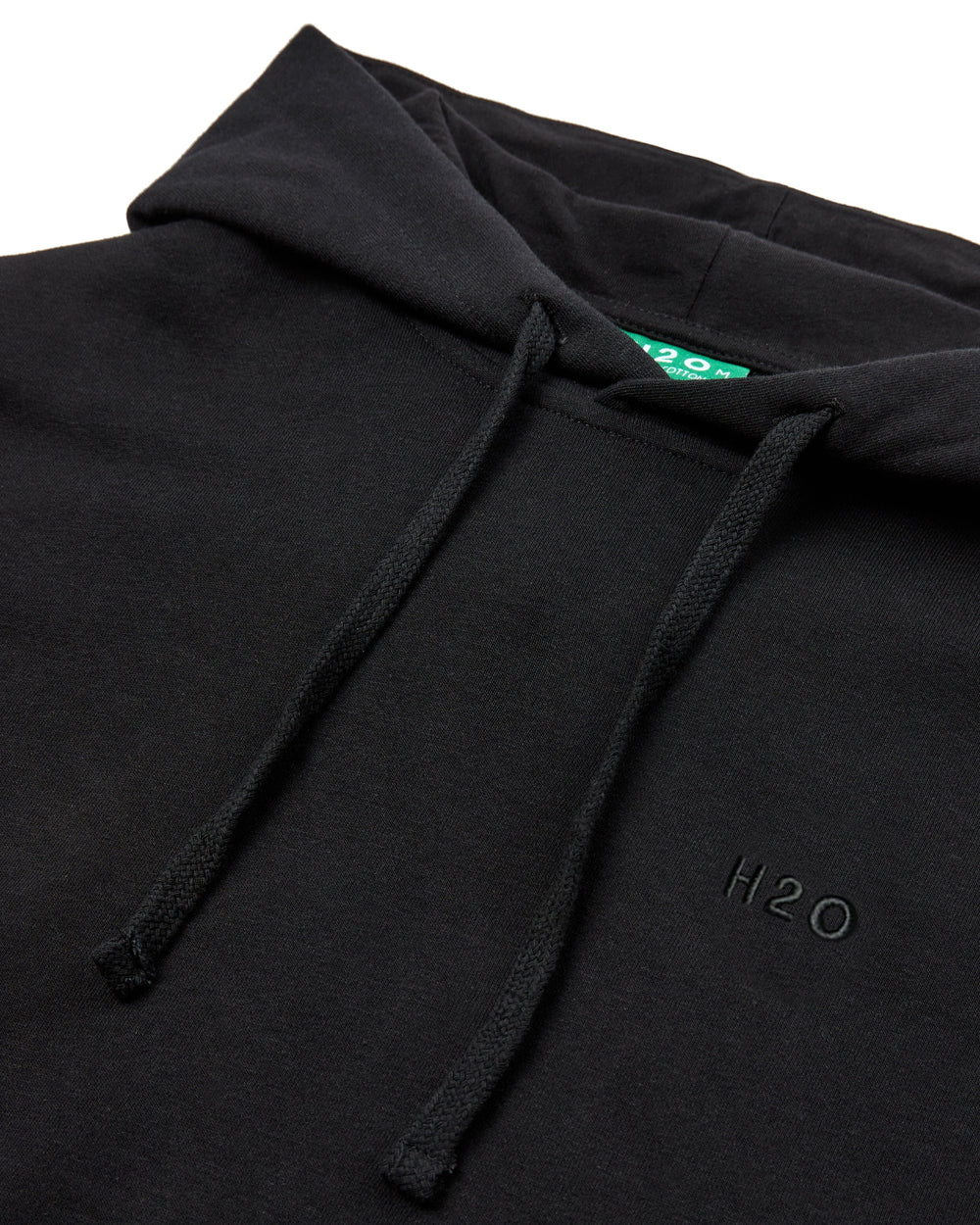H2O - Happy Organic Sweat Hoodie - 3500 Black Sweatshirts 