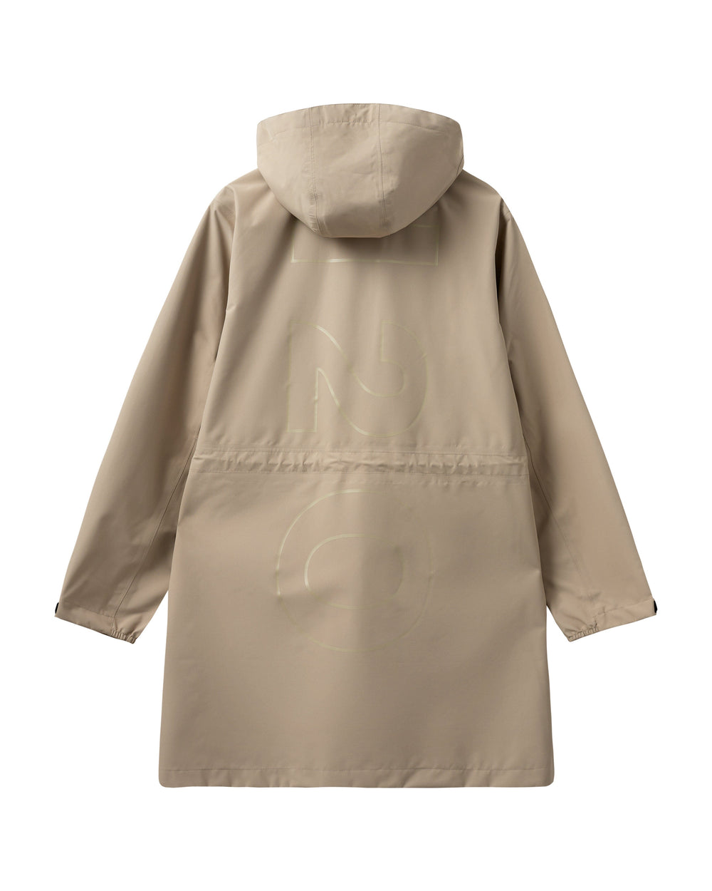H2O - Rømø Lw Rain Long Jacket - 1034 Warm Grey Regnjakker
