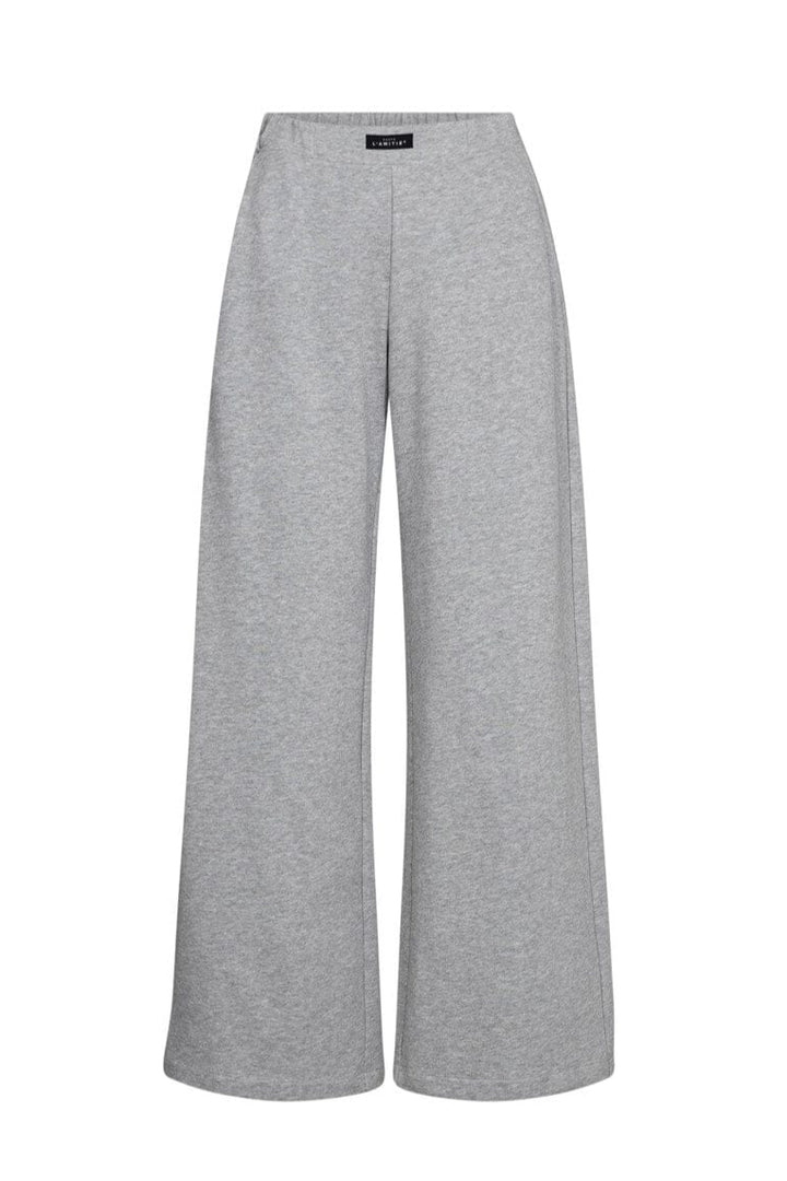 Haute L'Amitié - Mini Curve Loose Pant HL10264 - Grey Melangé