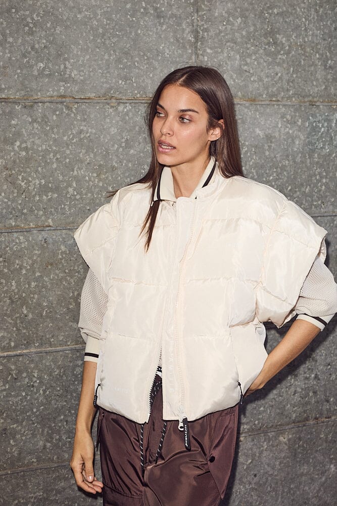 Haute L'Amitié - Mount Puffer Vest HL10159 - Off-White Veste