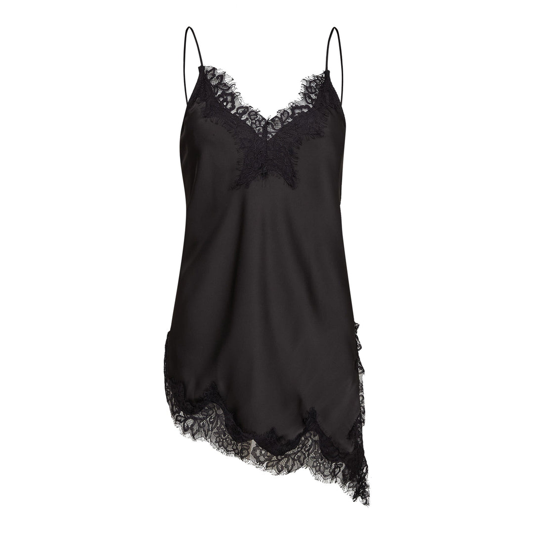 Haute L'Amitié - Naomi Asym Lingerie Top HL10545 - Black Toppe