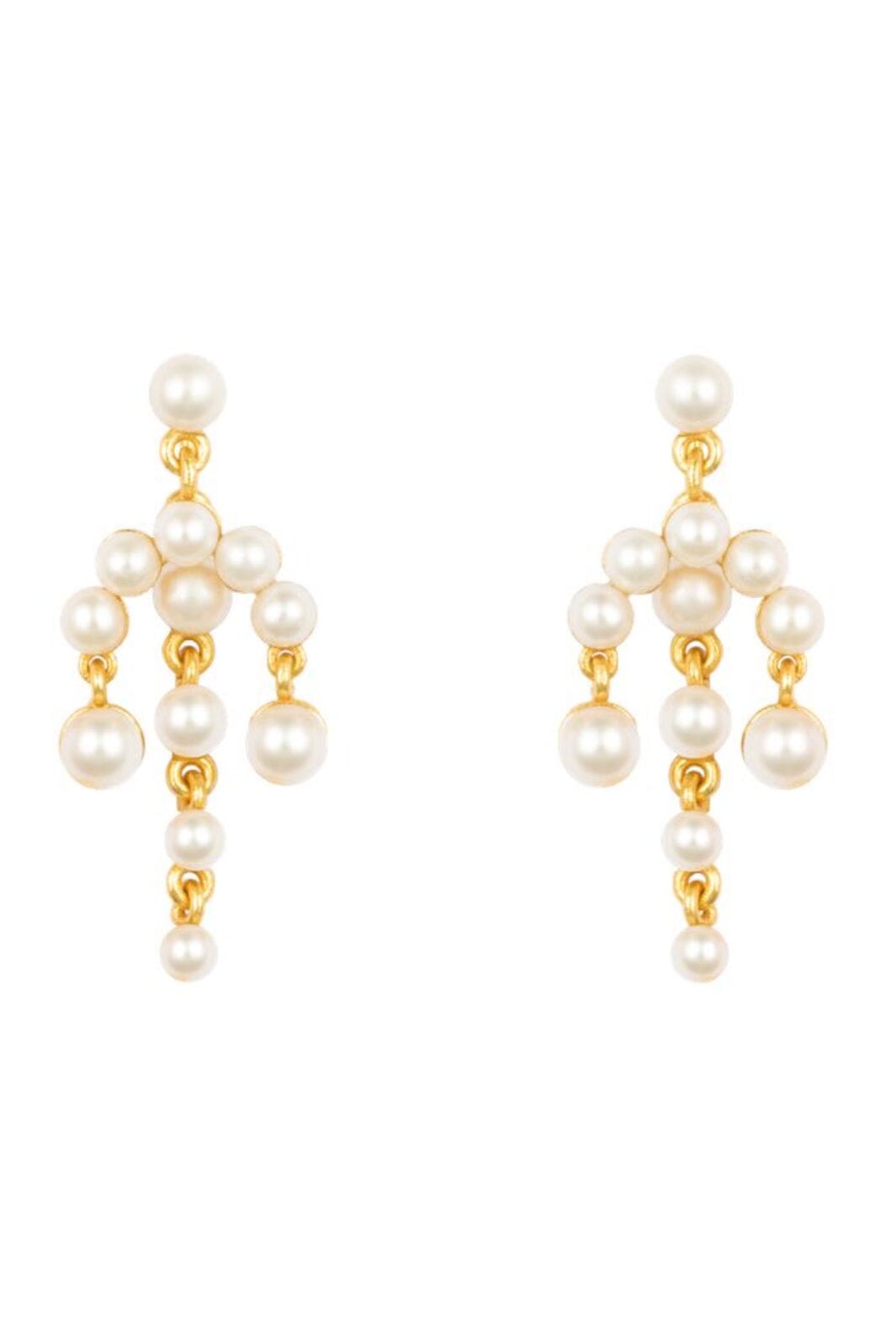 House Of Vincent - Veil Of Venus Earrings - Gilded Øreringe