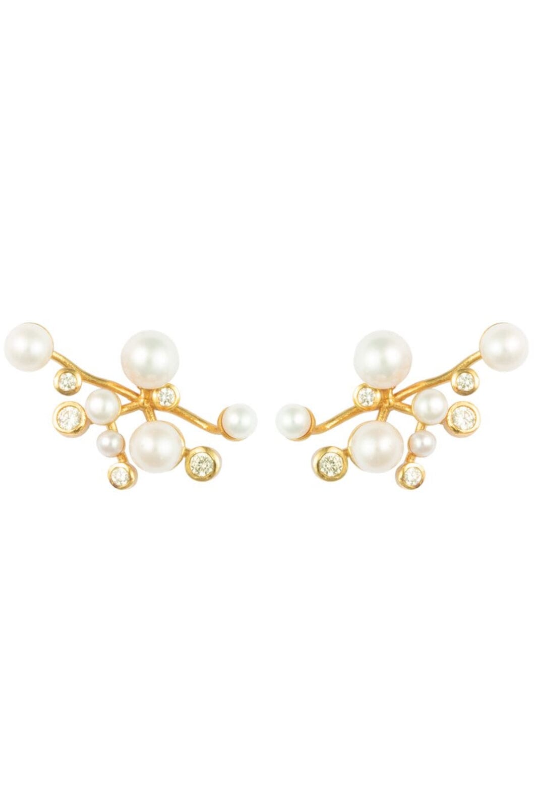 House Of Vincent - Venus Symphony Earrings - Gilded Øreringe