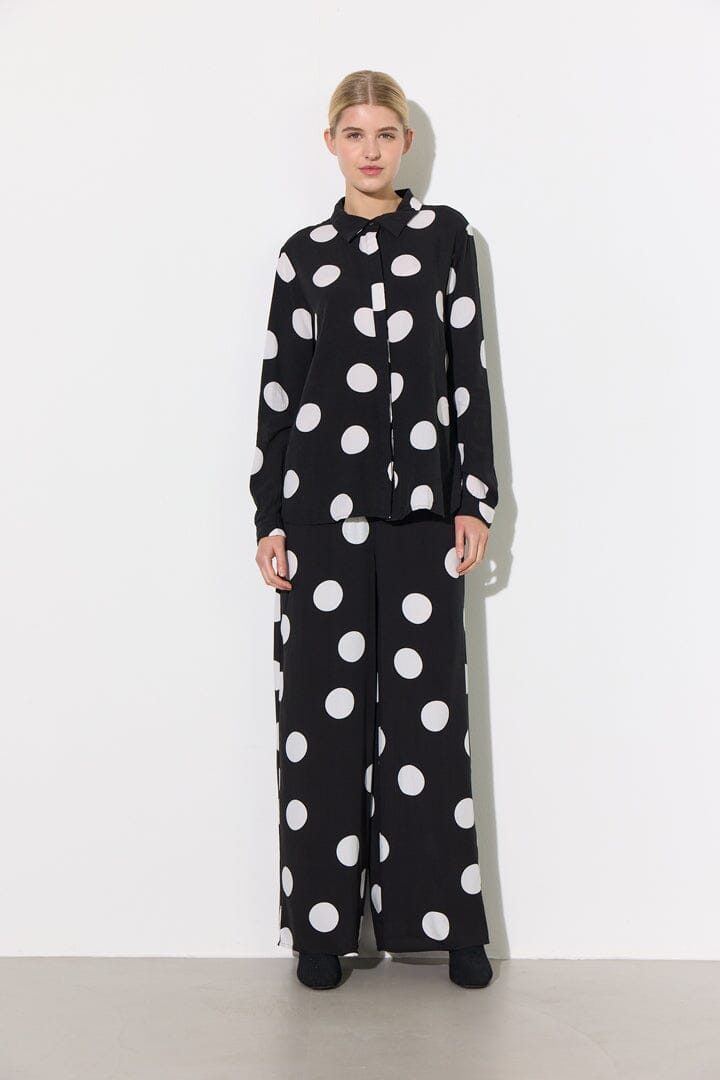 Hunkøn - Vicky Shirt 25980 - Big Dots Skjorter