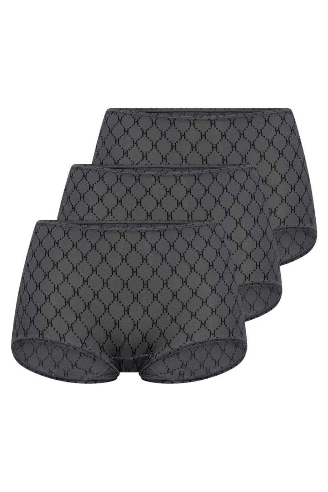 Hype The Detail - Brief Logo 3-Pk 3250-65 - 8 - Grå Underbukser