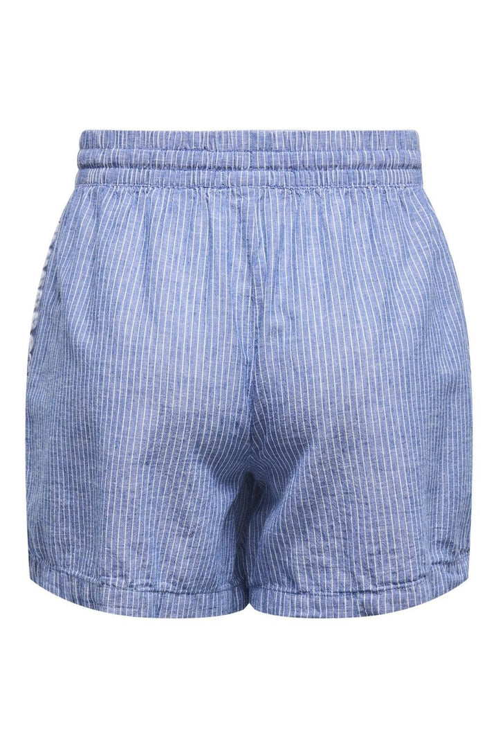 JDY - Jdymila Linen Shorts - 4753152 Star Sapphire Cloud Dancer
