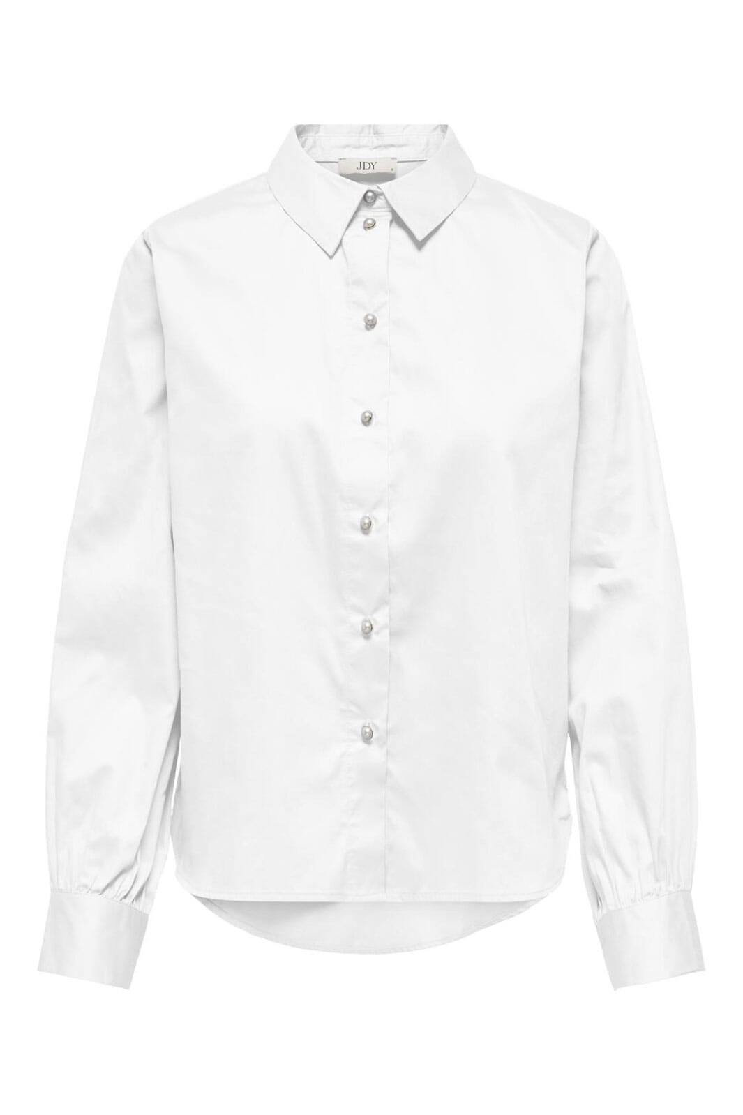 JDY - Jdywillow L/S Pearl Shirt - 4957168 White