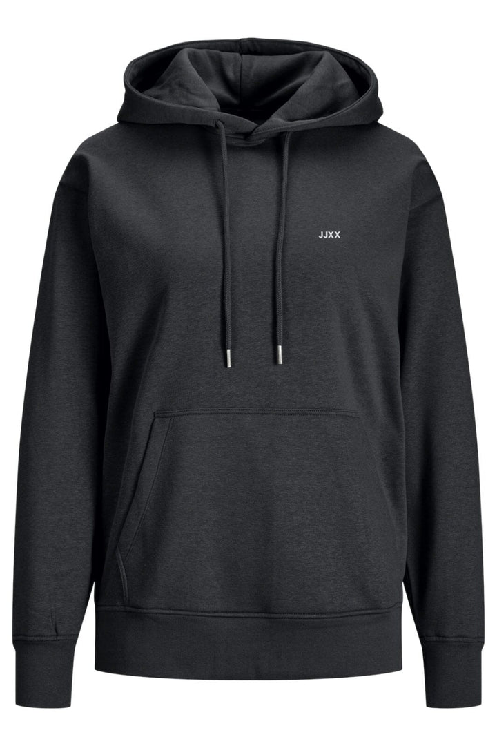 Jjxx - Jxabbie Rlx Ls Every Hood Swt - 4080136 Black White Jjxx Logo