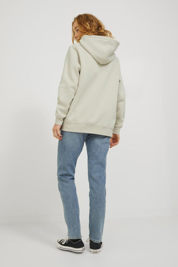 Jjxx - Jxabbie Rlx Ls Every Hood Swt - 4080139 Moonbeam Black Jjxx Logo