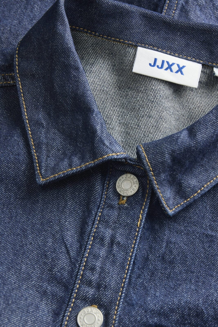 Jjxx - Jxamara A Shape Ss Dress R300 Ln - 4875331 Dark Blue Denim
