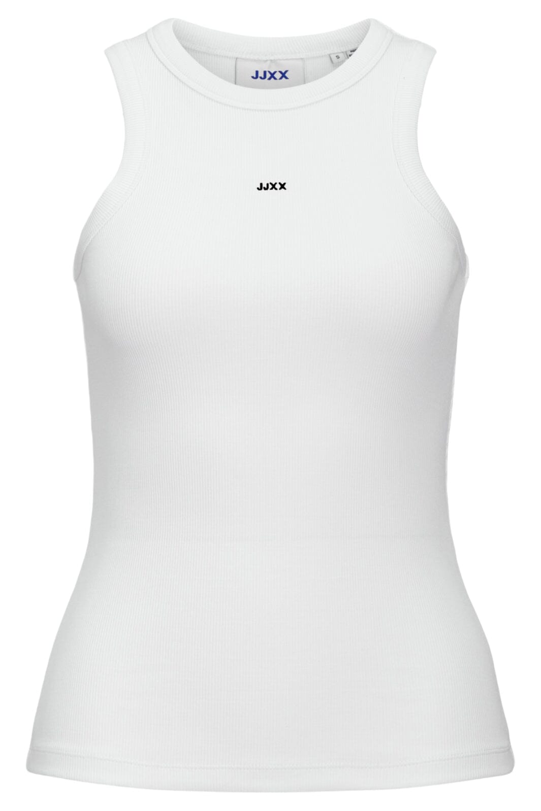 Jjxx - Jxforest Str Sl Logo Rib Top Styd - 4663973 Bright White Jjxx Logo Tank Top 