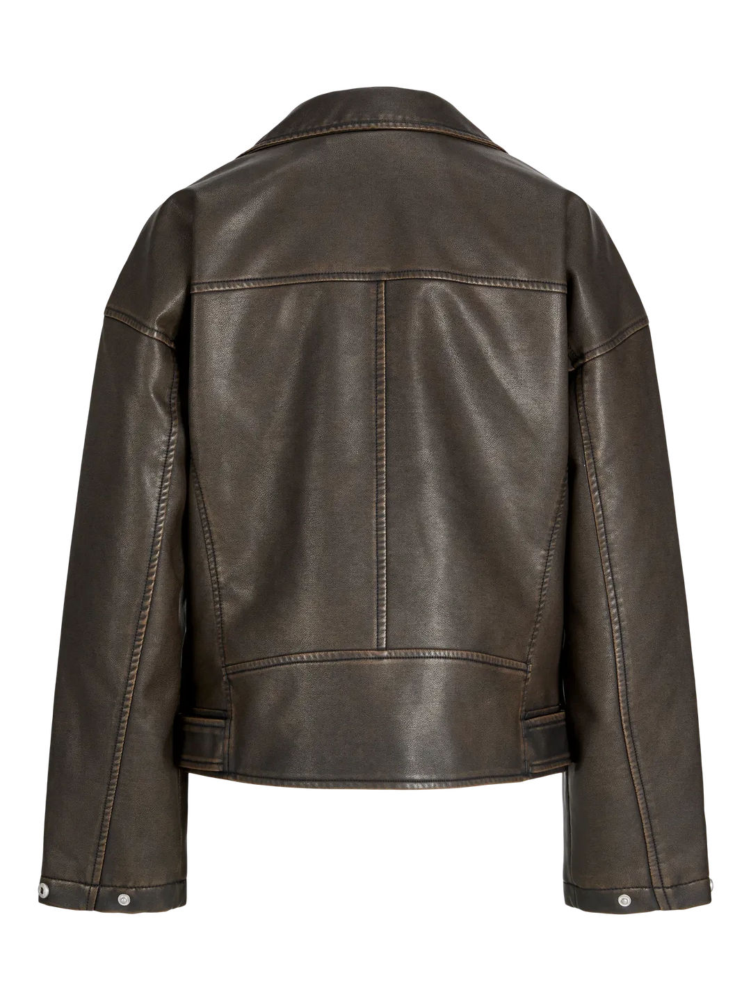 Jjxx - Jxfrida Washed Biker Jkt Sn - 4773973 Bracken Washed Jakker