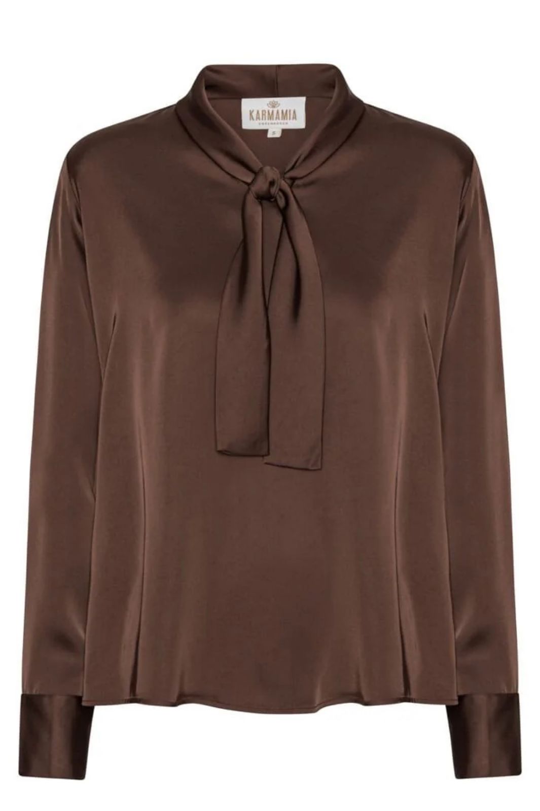 Karmamia - Audrey Blouse 2235 - Semi Rich Brown