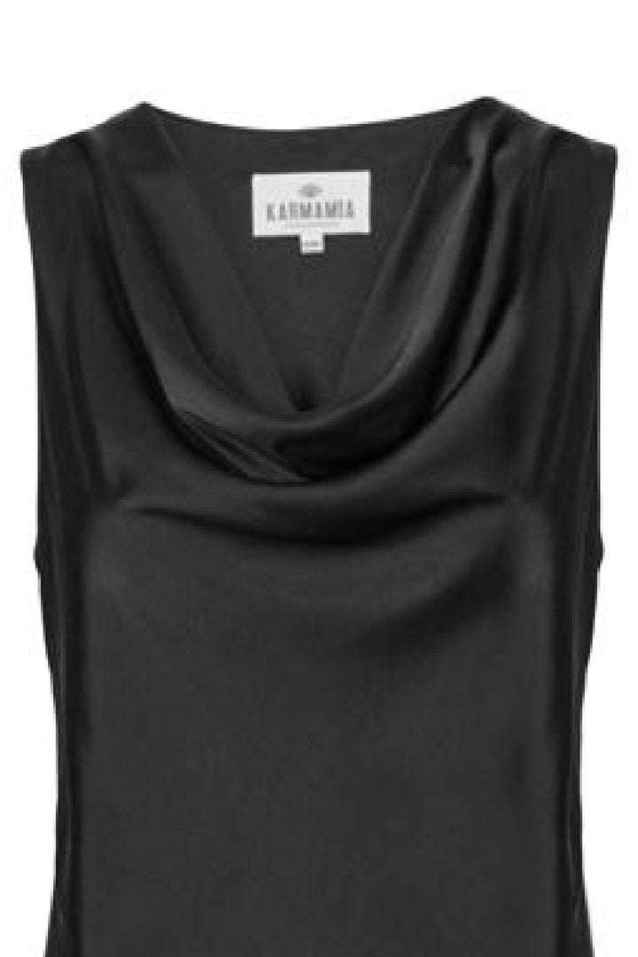 Karmamia - Flow Dress 2020 - Semi Rich Black Kjoler