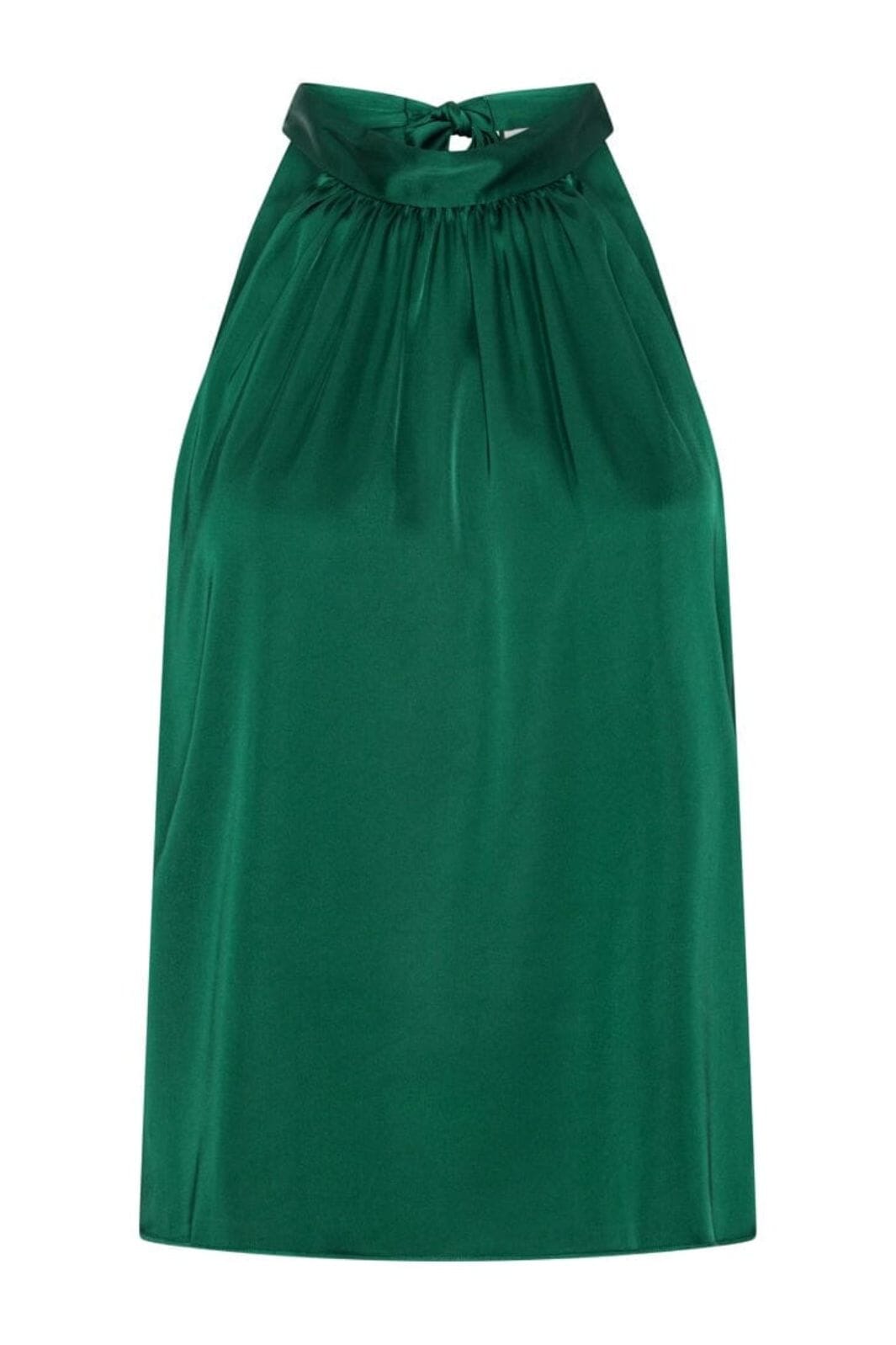 Karmamia - Lana Top 2296 - Semi Rich Pine Green Toppe