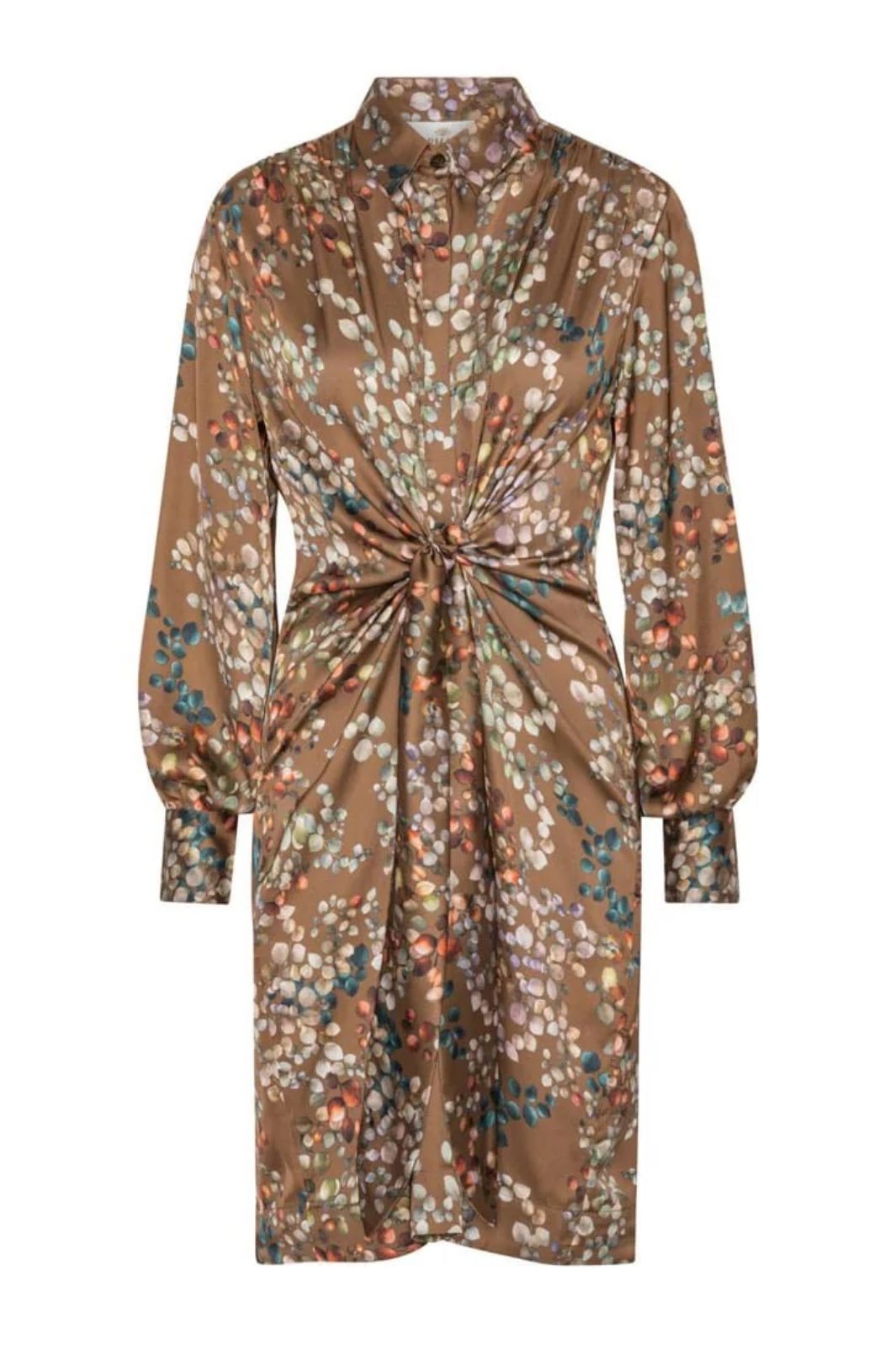 Karmamia - Mila Dress (Mid) 2230 - Melange Brown