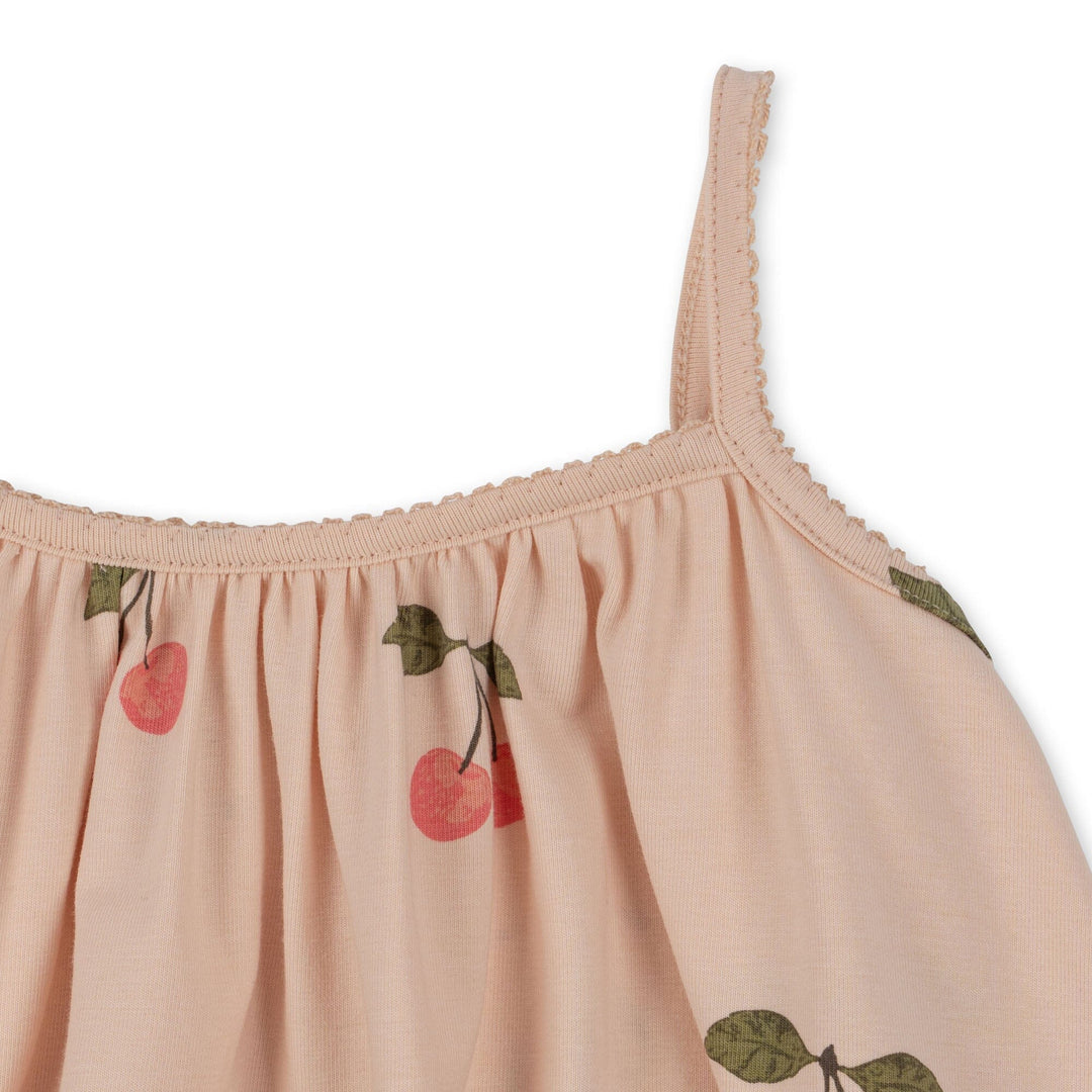 Konges Sløjd - Basic Strap Dress Gots - Ma Grande Cerise Pink Kjoler 
