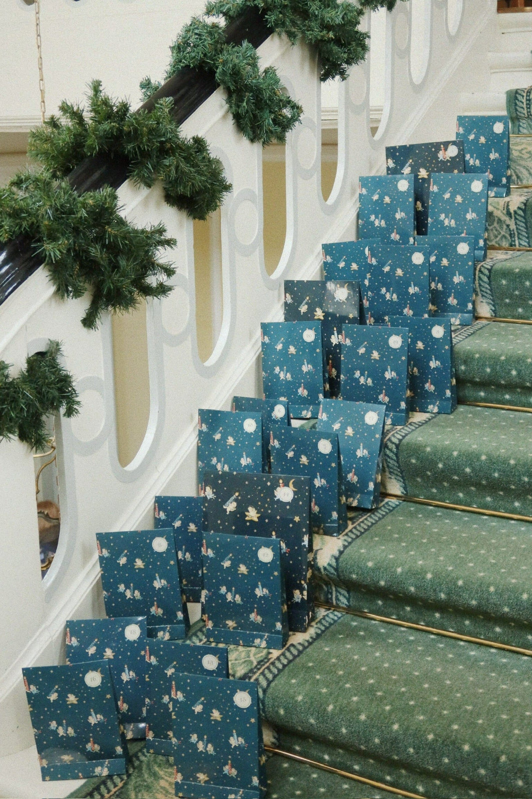 Konges Sløjd - Christmas Calendar With 24 Gifts Ks104251 - Blue Interiør