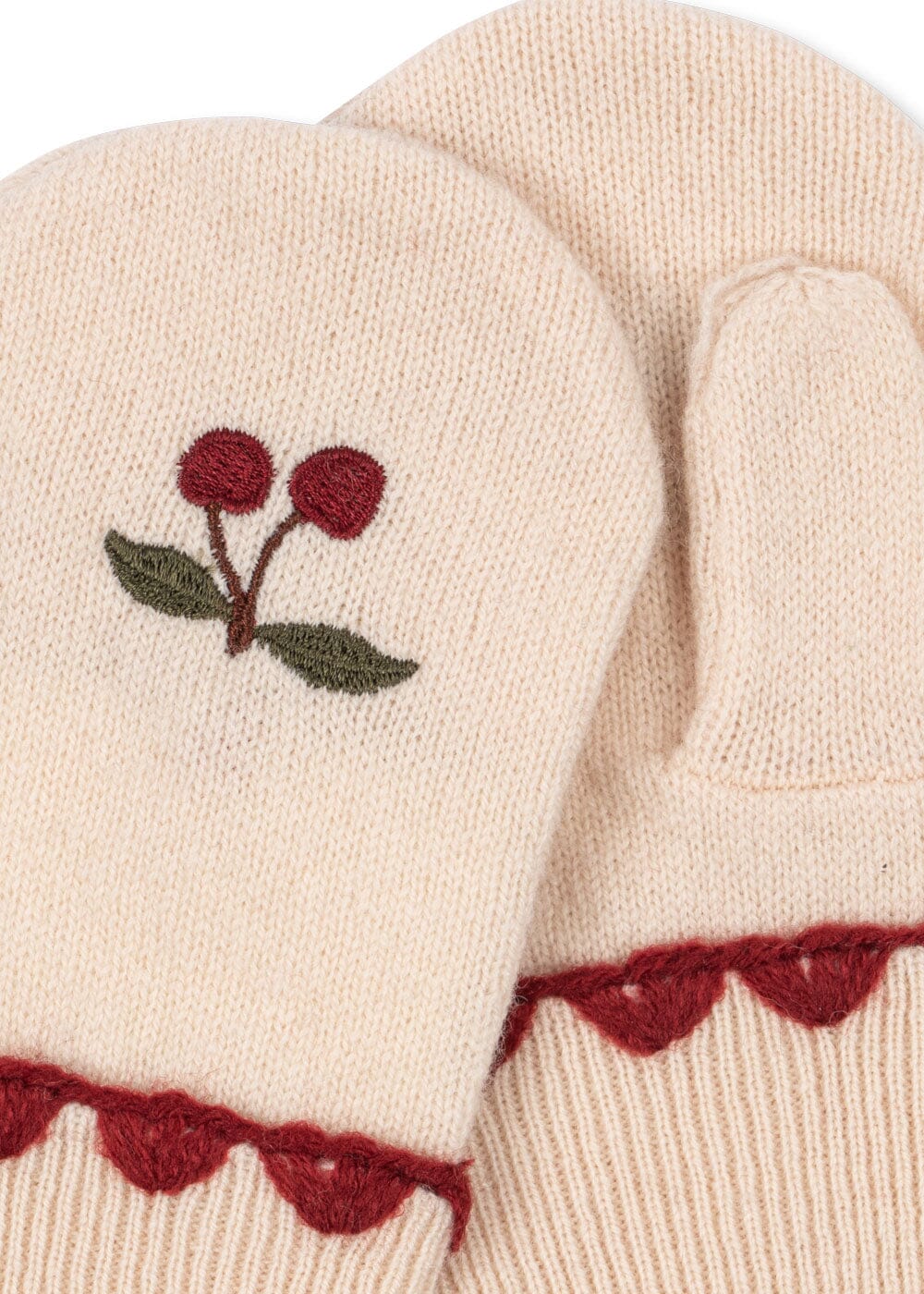 Konges Sløjd - Collette Mittens Ks104272 - Off White Handsker & Vanter