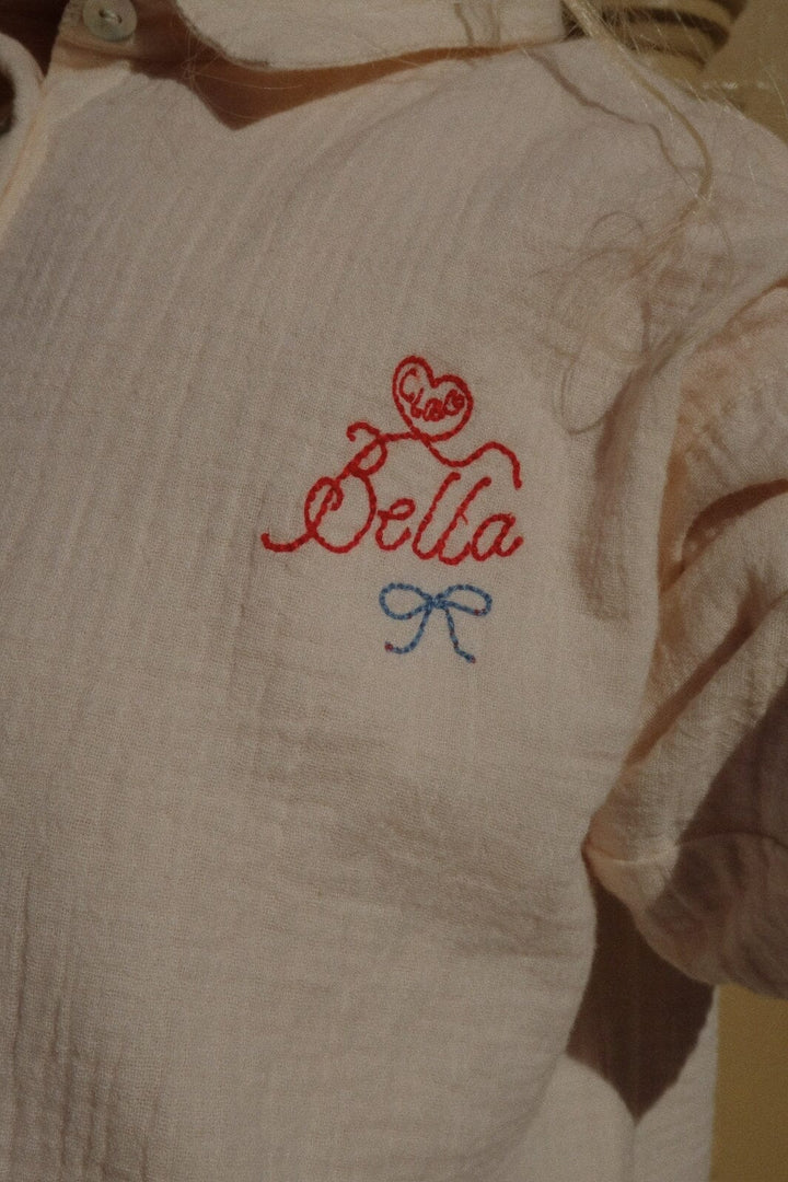 Konges Sløjd - Rhw X Ks Bella Shirt Gots Ks103591 - Mother Of Pearl