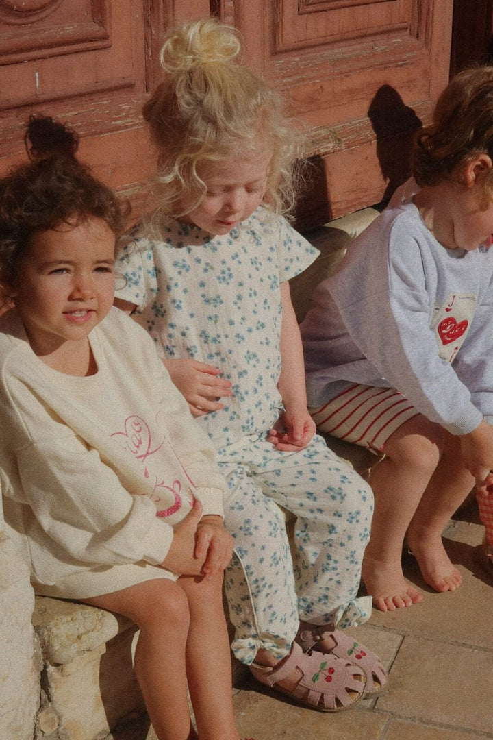 Konges Sløjd - Rhw X Ks Mioblu Top Gots Ks103617 - Forget Me Not