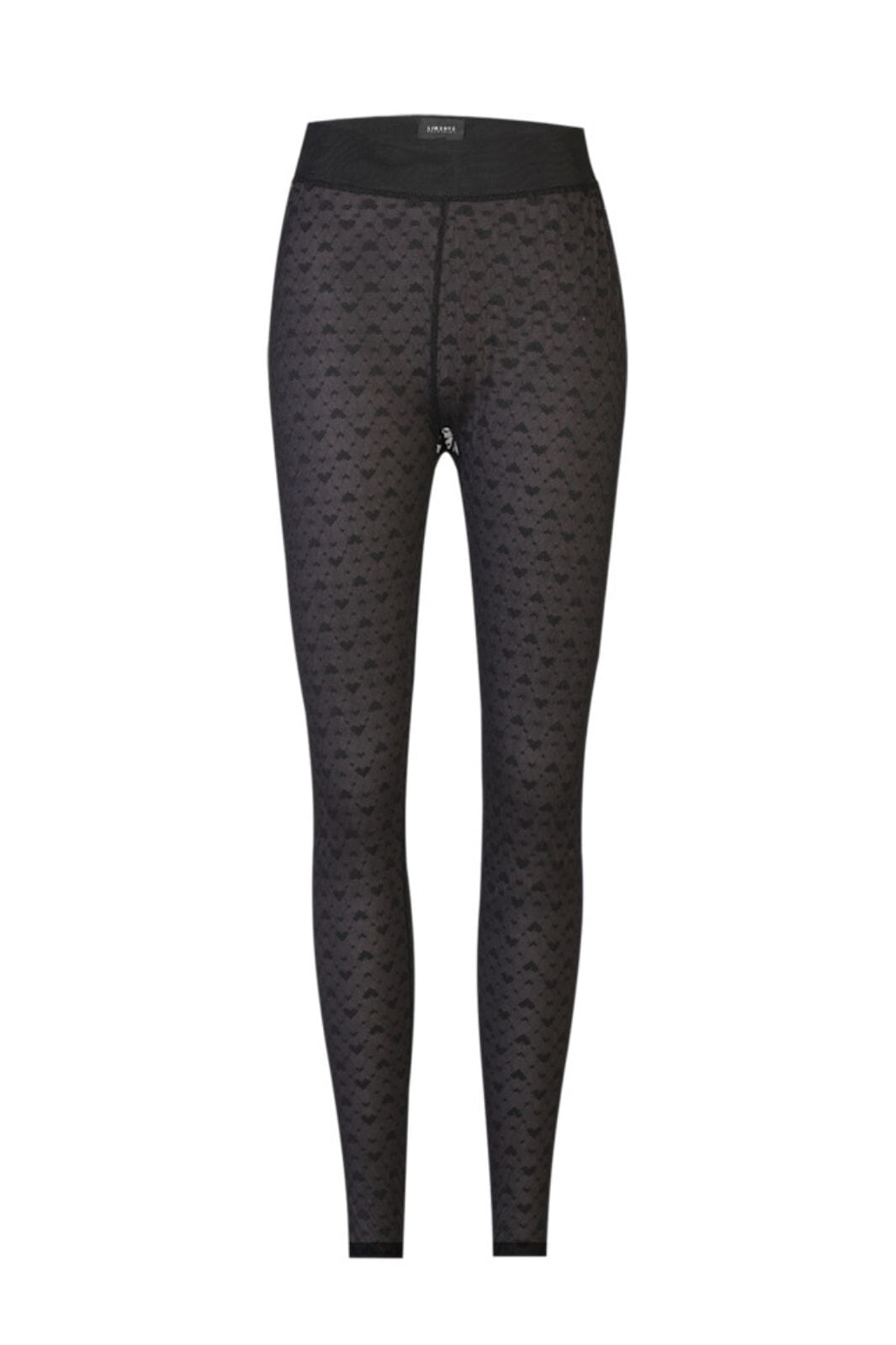 Liberte - Isa Leggings 21347 - Black Small Big Hearts Leggings