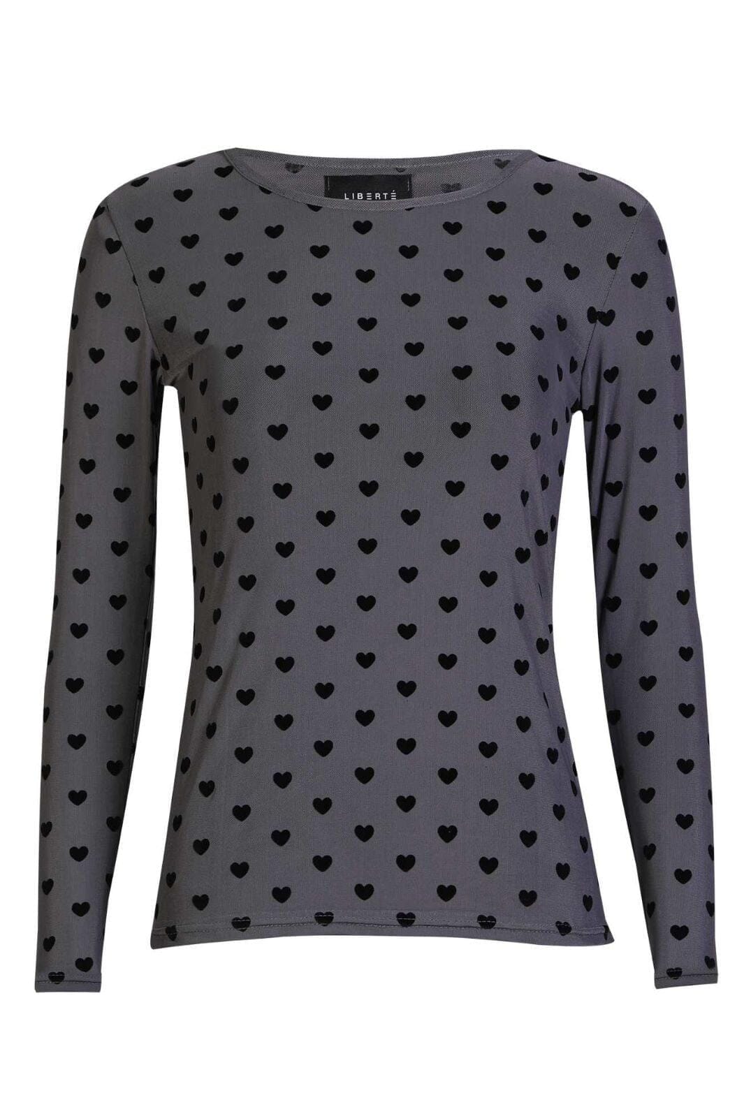 Liberte - Henny Tshirt 22399 - Grey Melange