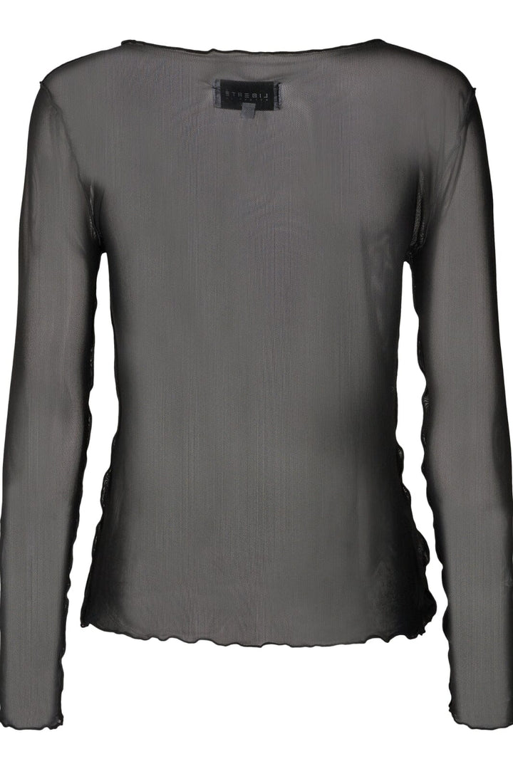 Liberte - Mesh Top - Black Bluser