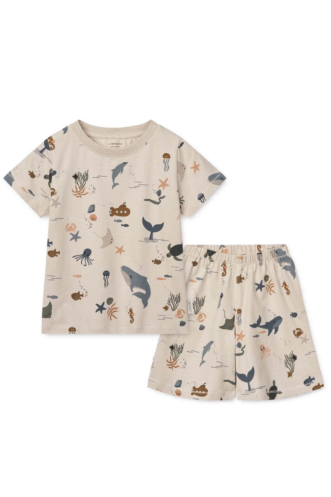 Liewood - Ilford Printed Set - Sea creature / Sandy