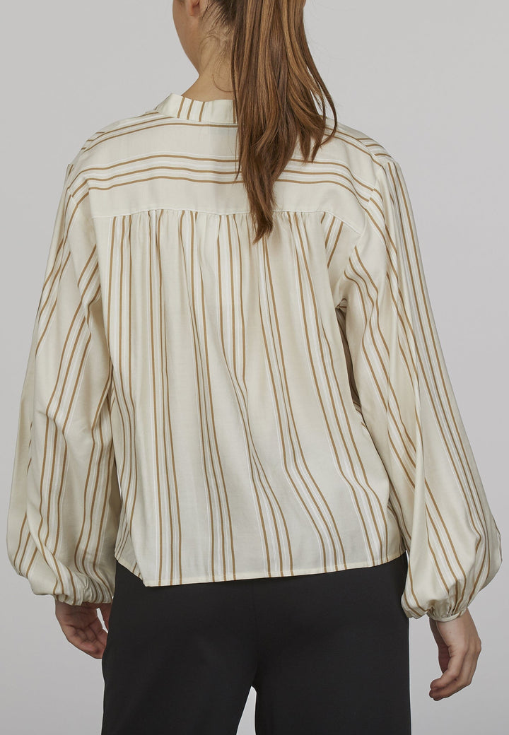 Love & Divine - Love1106 - 103 Bamboo/Camel Bluser