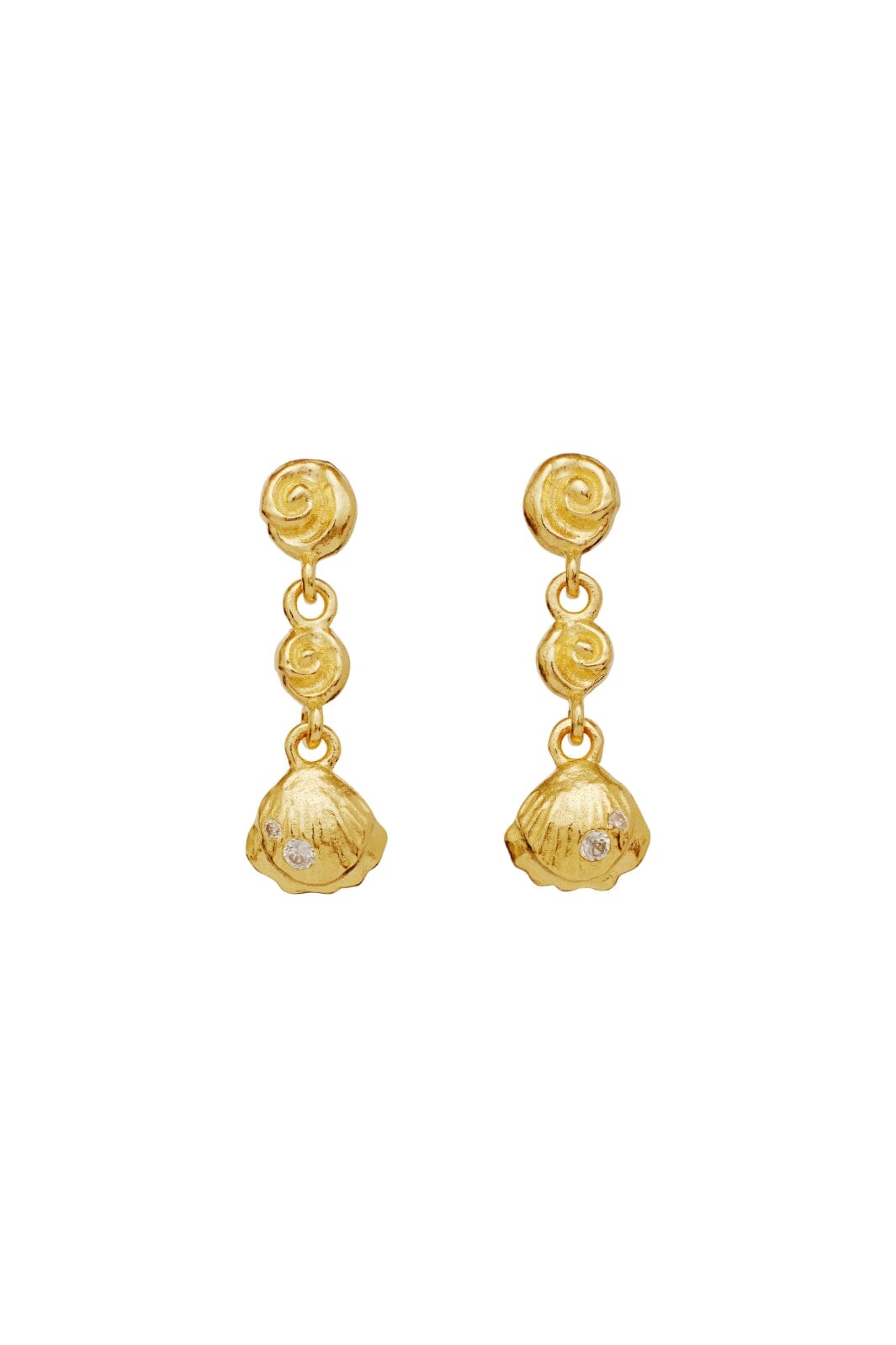 Maanesten - Andrina Earrings - 9984a | Guld | Fest