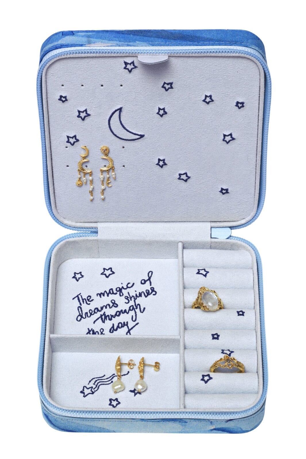 Maanesten - Jewelry Box Moon And Stars Rose 3919 - 100% Recycled Polyester  main image 0