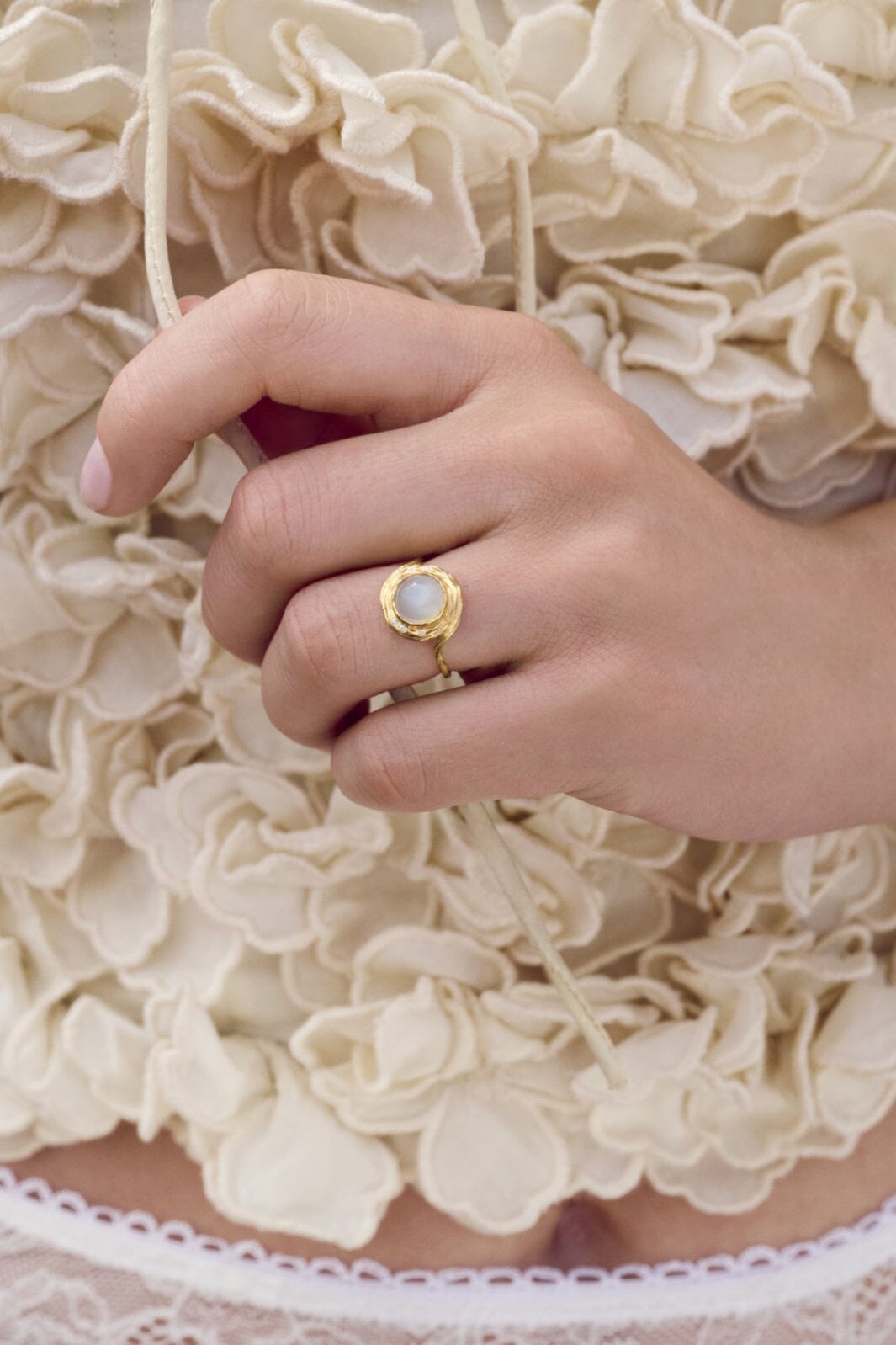 Maanesten - G Alphabet Ring - 4933a main image 1