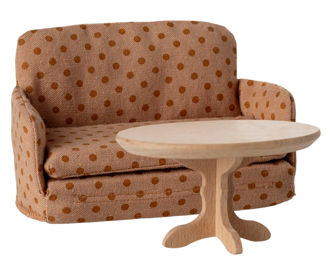 Maileg - Sofa Seng, Mus - Prikker - Mouse Furniture Legetøj