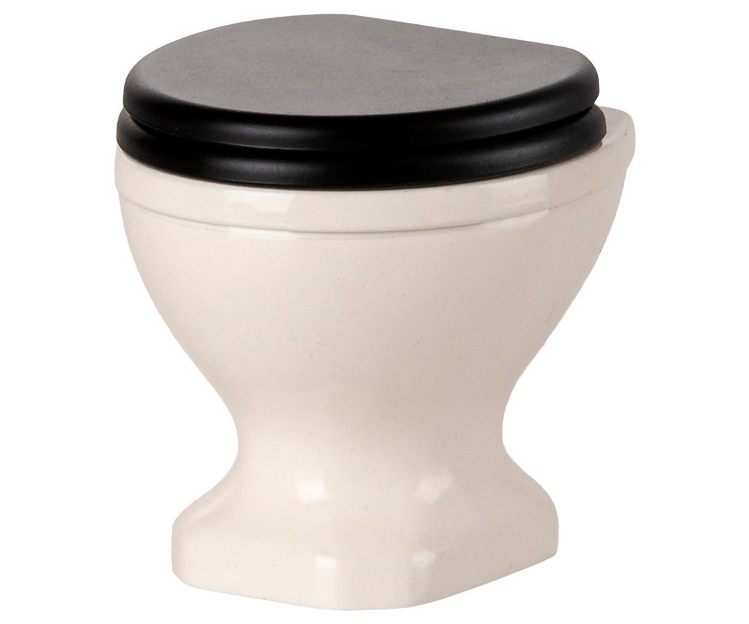 Maileg - Wc, Mus - Råhvid - Mouse Furniture Legetøj