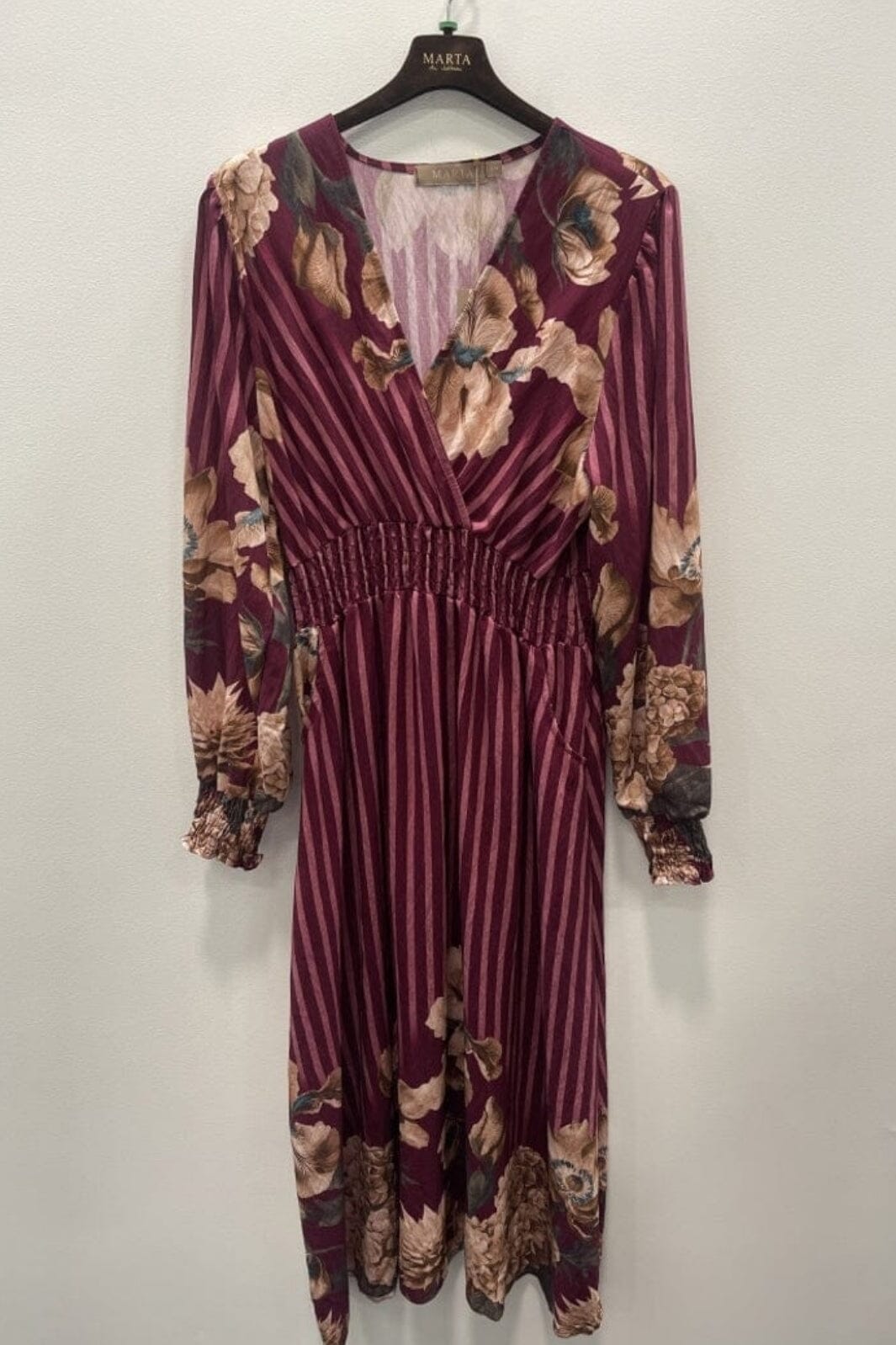 Marta Du Chateau - Mdcbailey Dress 25216 - Bordeaux6022 Kjoler