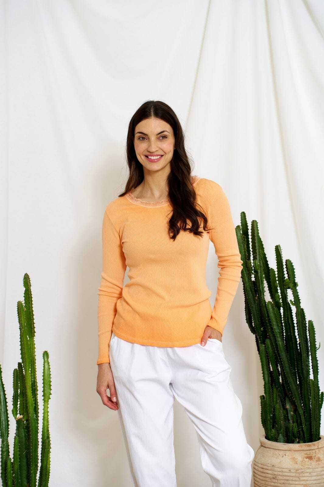 Marta Du Chateau - Mdcherdis Tee 84275 - Yellow14/Moro