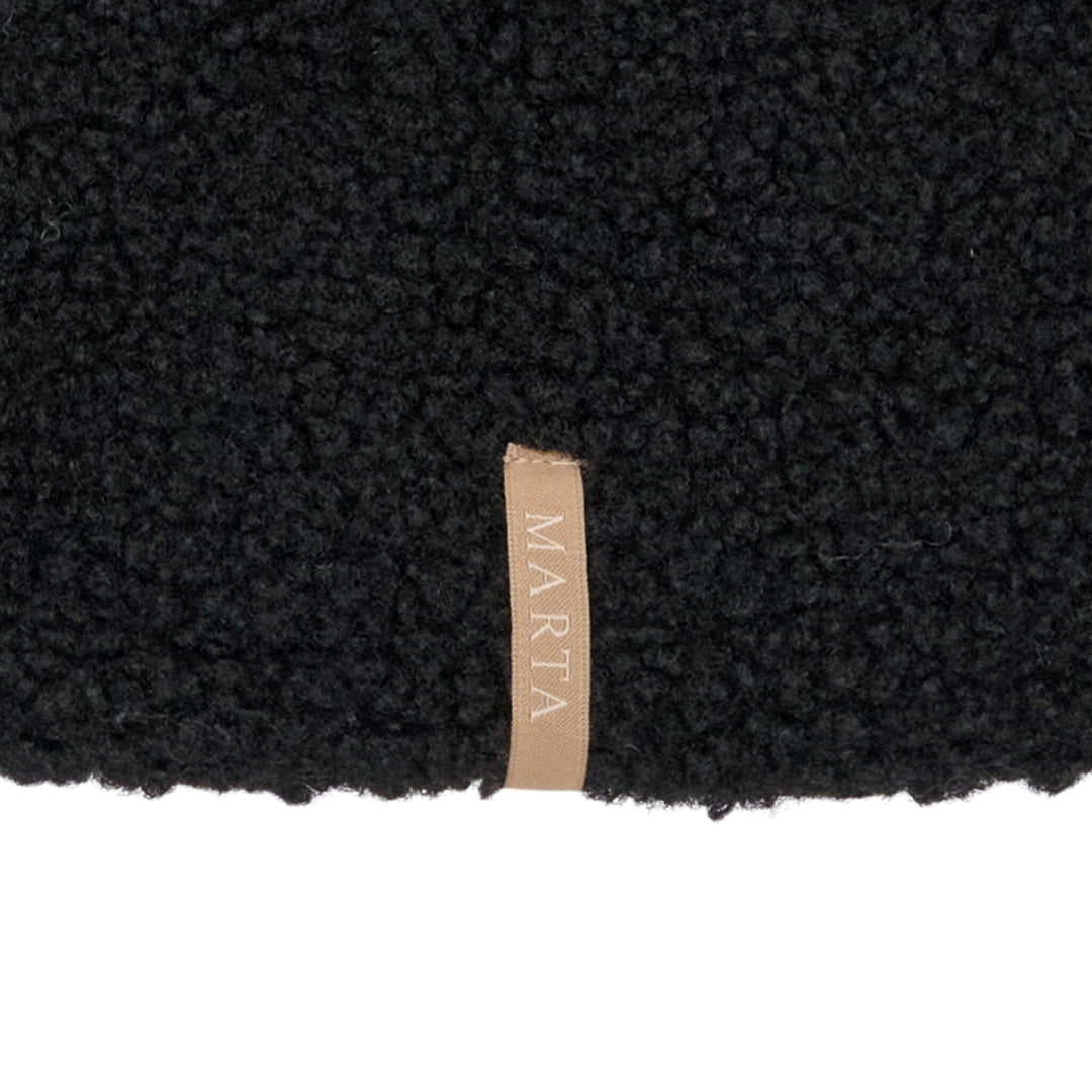 Marta Du Chateau - Mdccleore Teddy Balaclava 172-1400-A - Black Tørklæder