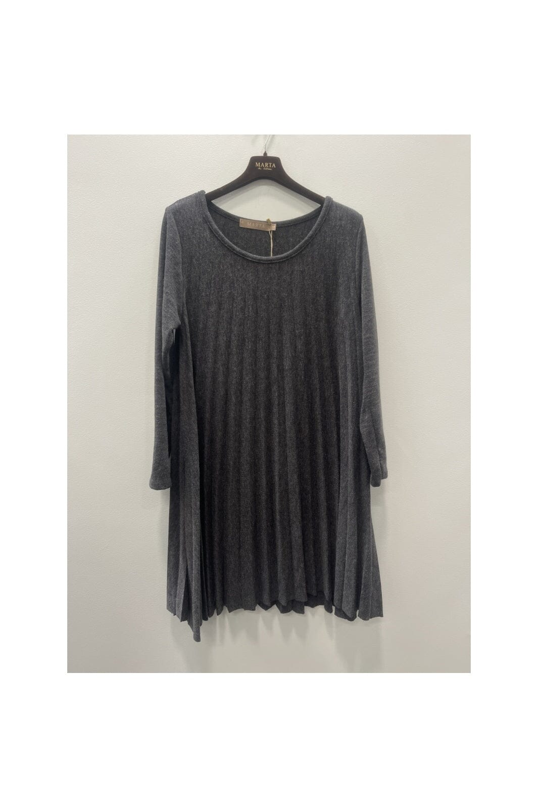Marta Du Chateau - Mdcjasmin Dress 71653 - Dark Grey