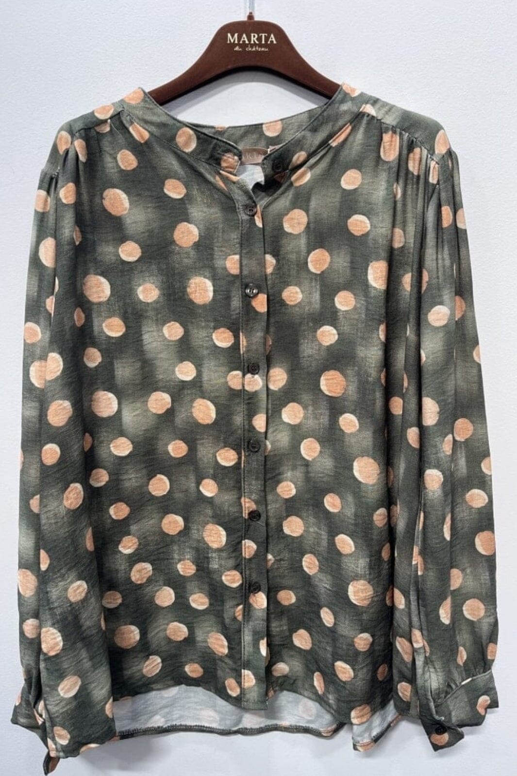 Marta Du Chateau - Mdcspinel Shirt 7606 - Military636Tpz Skjorter