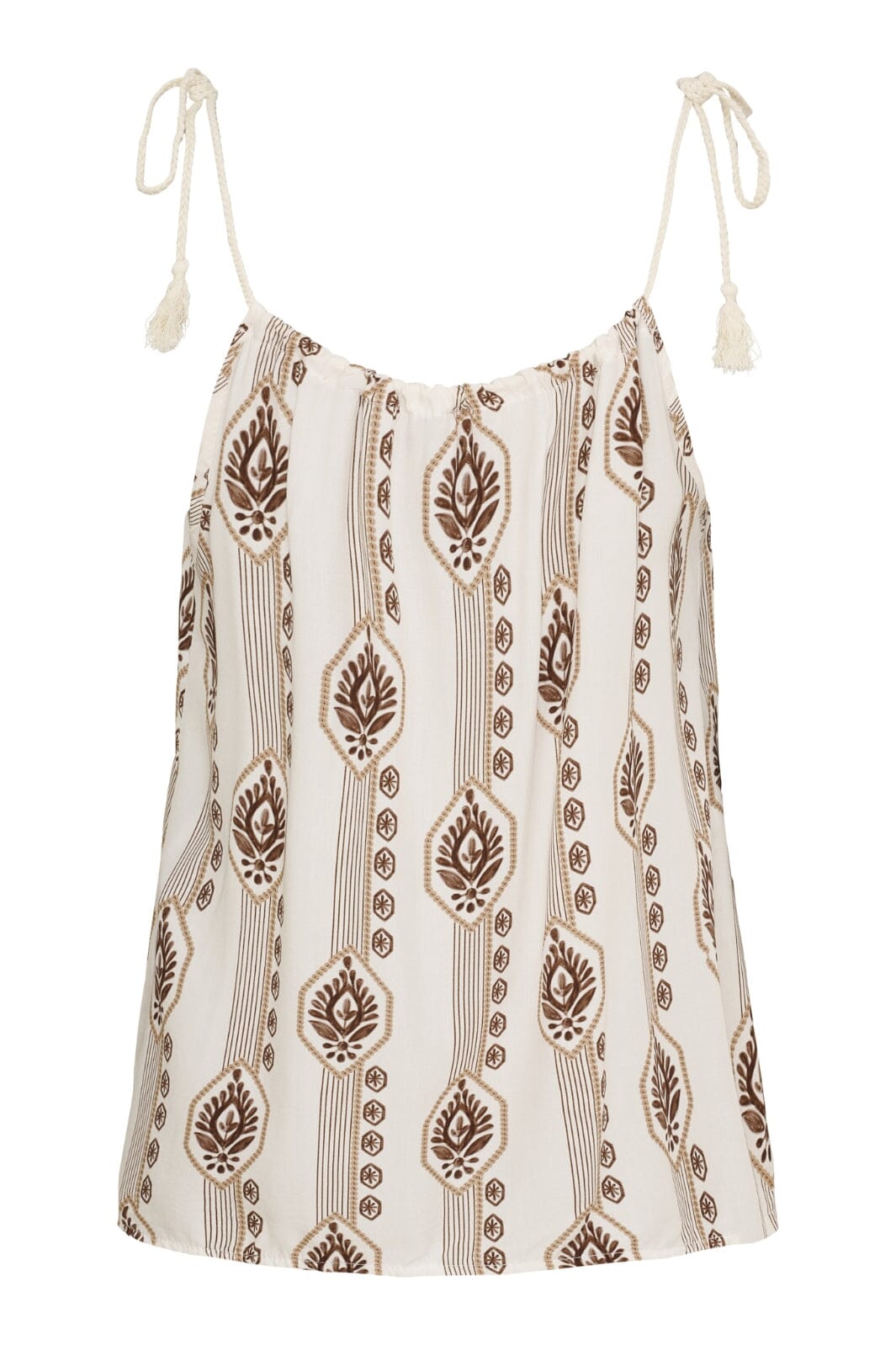 Forudbestilling - Marta Du Chateau - Mdctanya Top 258620 - Moro/Beigexof3986