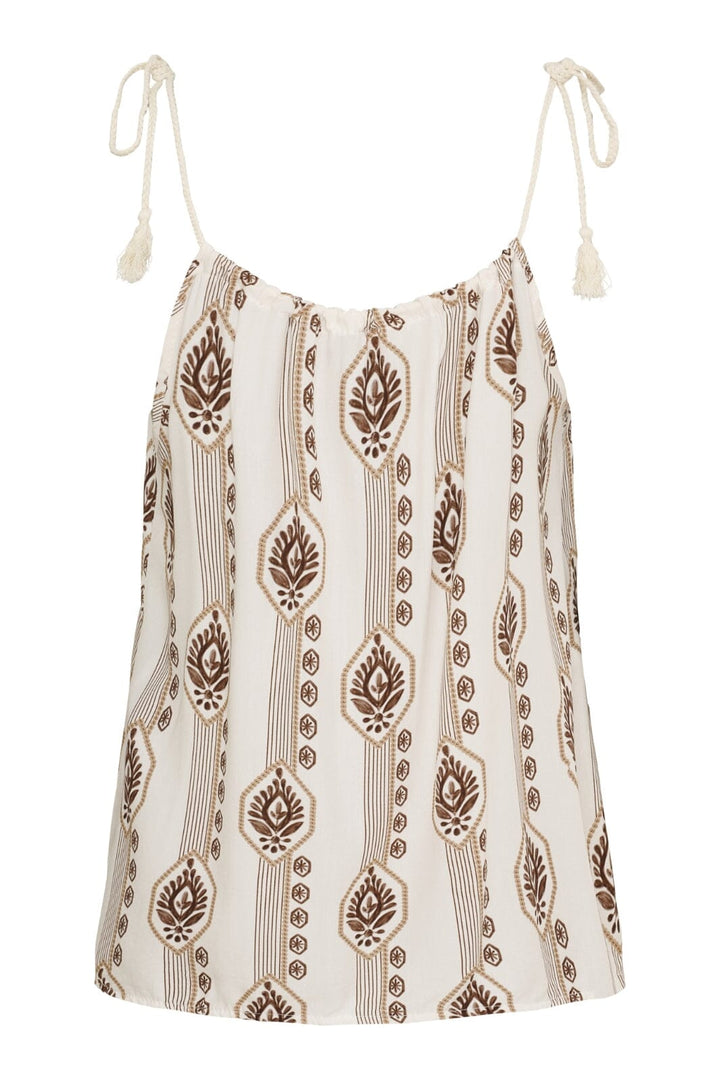 Forudbestilling - Marta Du Chateau - Mdctanya Top 258620 - Moro/Beigexof3986