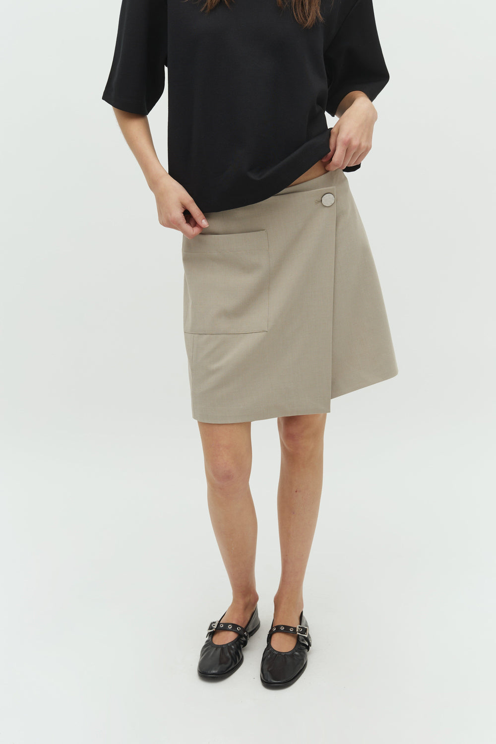 MbyM - Keya-M 57069242 - S37 - Light Twig Nederdele