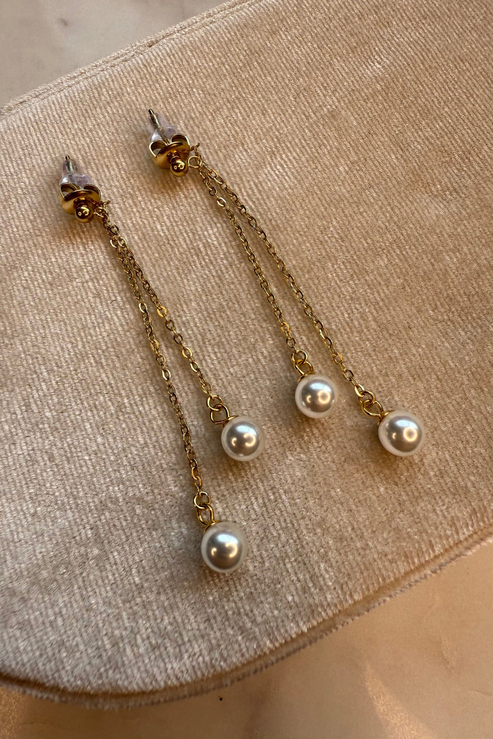 Mellow Moon - Georgia Earring - Golden Øreringe