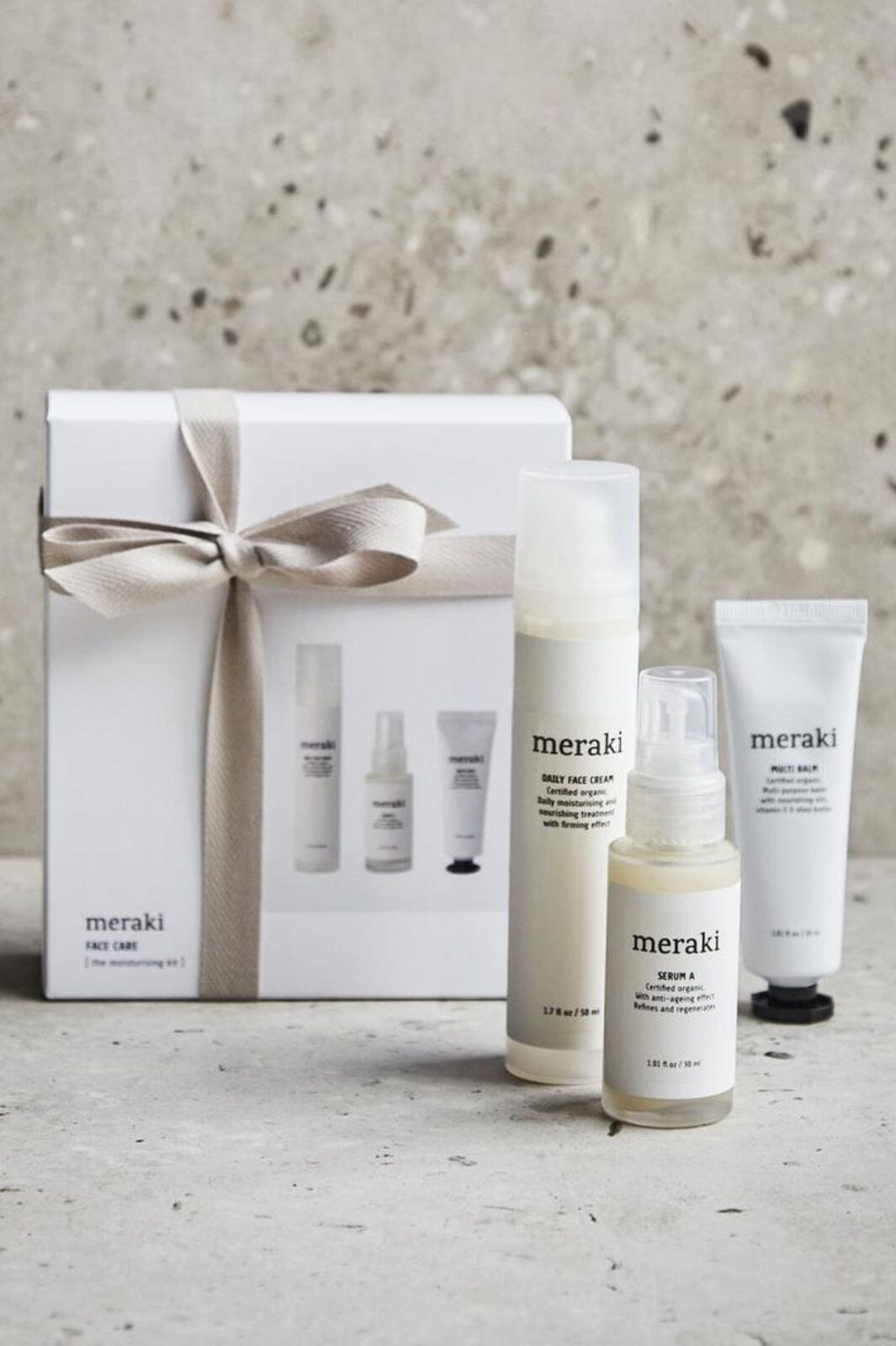 Meraki - Gaveæske, The moisturising kit - Face care Ansigtscreme 