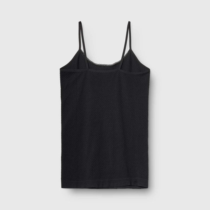 Molly&My Wardrobe - Karina Top w. narrow strap - Black Toppe