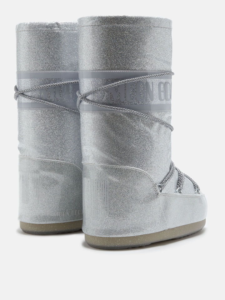 Moon Boot - Mb Icon Glitter - H001 Silver Støvler