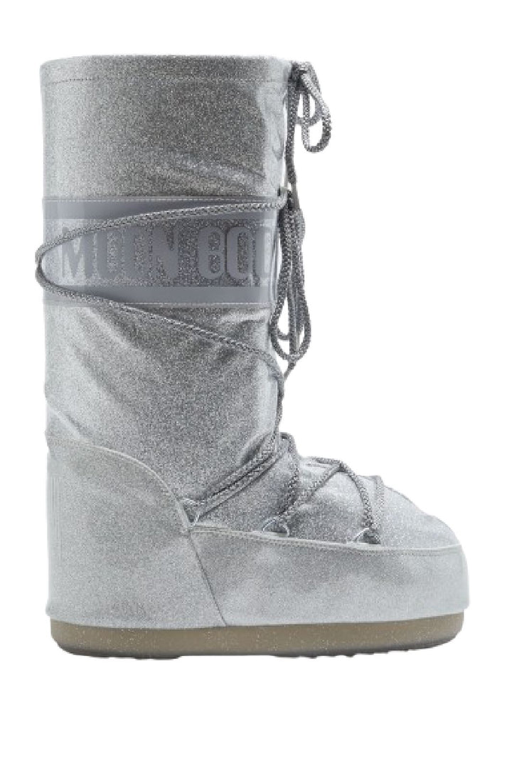Moon Boot - Mb Icon Glitter - H001 Silver Støvler